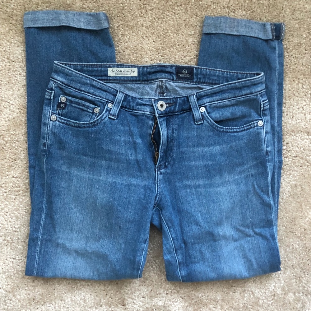 Adriano Goldschmied Cigarette Roll up Jeans